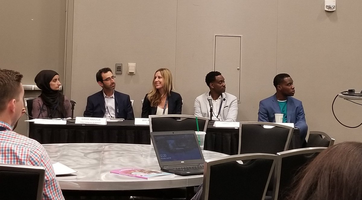 KatieGWW's tweet photo. @kwilsonhth repping @hthgse's New School Creation Fellowship and our work acclerating disruptive school founders on @WaltonFamilyFdn panel #NCSC18 #equity #deeperlearning #sharedleadership https://t.co/AYdsRkdlsQ