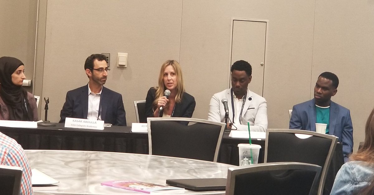 KatieGWW's tweet photo. @kwilsonhth repping @hthgse's New School Creation Fellowship and our work acclerating disruptive school founders on @WaltonFamilyFdn panel #NCSC18 #equity #deeperlearning #sharedleadership https://t.co/AYdsRkdlsQ