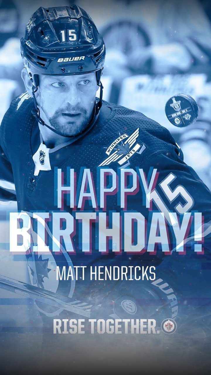 Happy Birthday to Matt Hendricks 