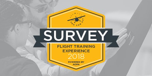 flywithaopa's tweet photo. Have you had #flighttraining in the past 12 months? Take our survey &amp; tell us the good, bad, &amp; AWESOME experiences w/ your CFI &amp; flight school! You could win a prize just for responding! https://t.co/E3RZksxD5A #AOPA #studentpilot https://t.co/Od4U9fhALm