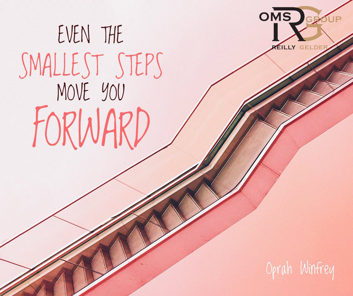 ReillyGelderOMS's tweet photo. Even the smallest steps will move you forward. #MotivationMonday https://t.co/NIhCAs7exW