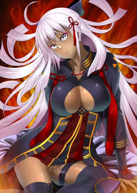 描けば出るというので! #FGO #沖田総司(オルタ) 