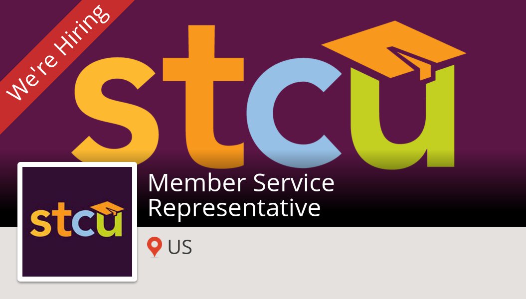 dkc520's tweet photo. Check out this #job: #Member #Service Representative at #STCU (#US) https://t.co/8yZPEfNnZB #STCU #jobs #stcujobs #HereForGood https://t.co/av31AVFZt0