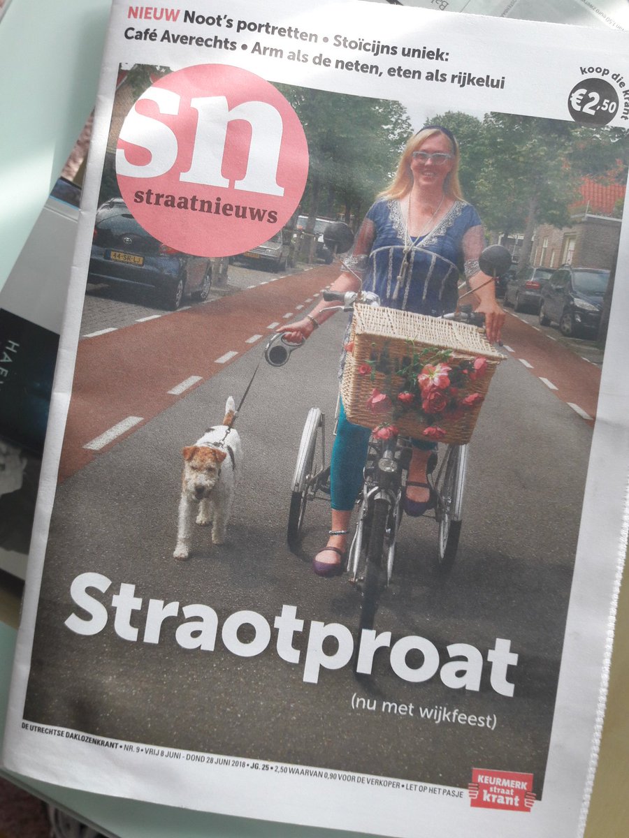 Dat is leuk: Straotproat op #zuilen in het Straatnieuws <a href="/Straatnieuws/">Straatnieuws</a>. Kopen dus die krant.