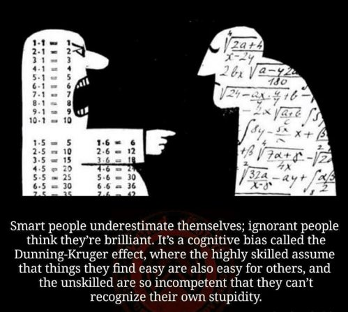 TrutherUfo's tweet image. Dunning-Kruger Effect