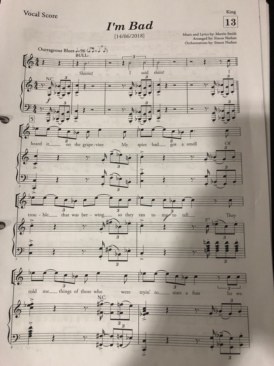 JohnBarrUK's tweet image. In rehearsals today for ‘King’ @HackneyEmpire with @McKennaSusie &amp;amp; @FreddieTapner 😊👍🏻 Get booking this is gonna be something very special - Don’t miss out seeing the AMAZING @iamcedricneal &amp;amp; Sharon D. Clarke @thedebbiekurup ⭐️😊 #MartinSmith #ImBad ⭐️❤️🙏🏻