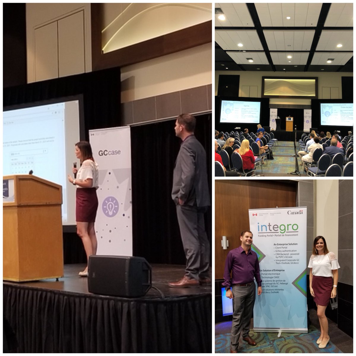 RachL4syth's tweet image. Thank you to the #GCCase team for the opportunity to present with my colleague Ryan at today’s #gccasesymposium. It was great to be able to share our new IT solution and our lessons learned along the way. #Integro #nrcan #innovation