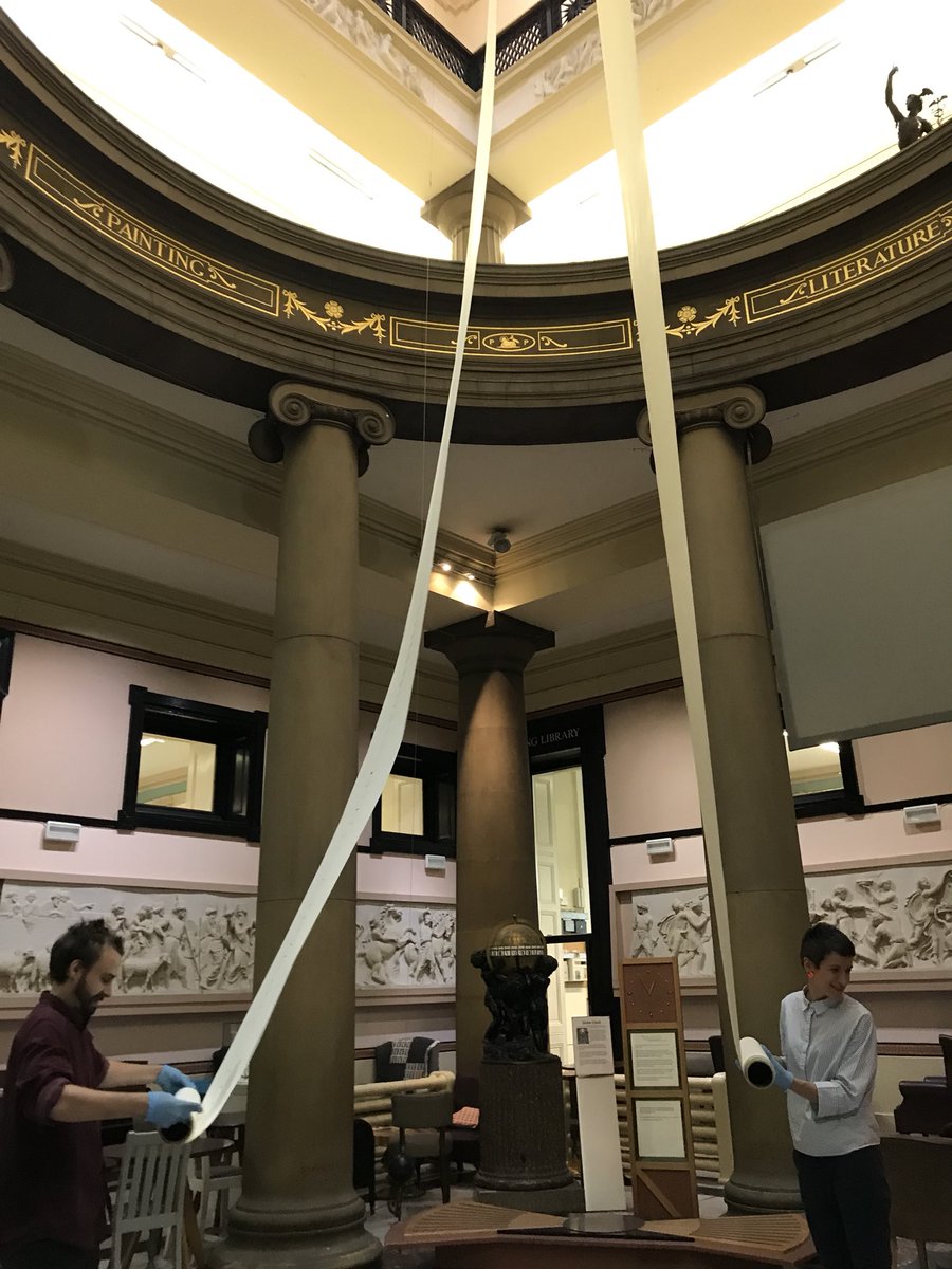 IntoBetterShape's tweet photo. It’s down. Before sound 24meter print safely rolled up. Many thanks @magdastawarska @Devreesse @T_Arty_burns @1lubaina @johshoj @HarrisPreston https://t.co/4fI9cShZ9e