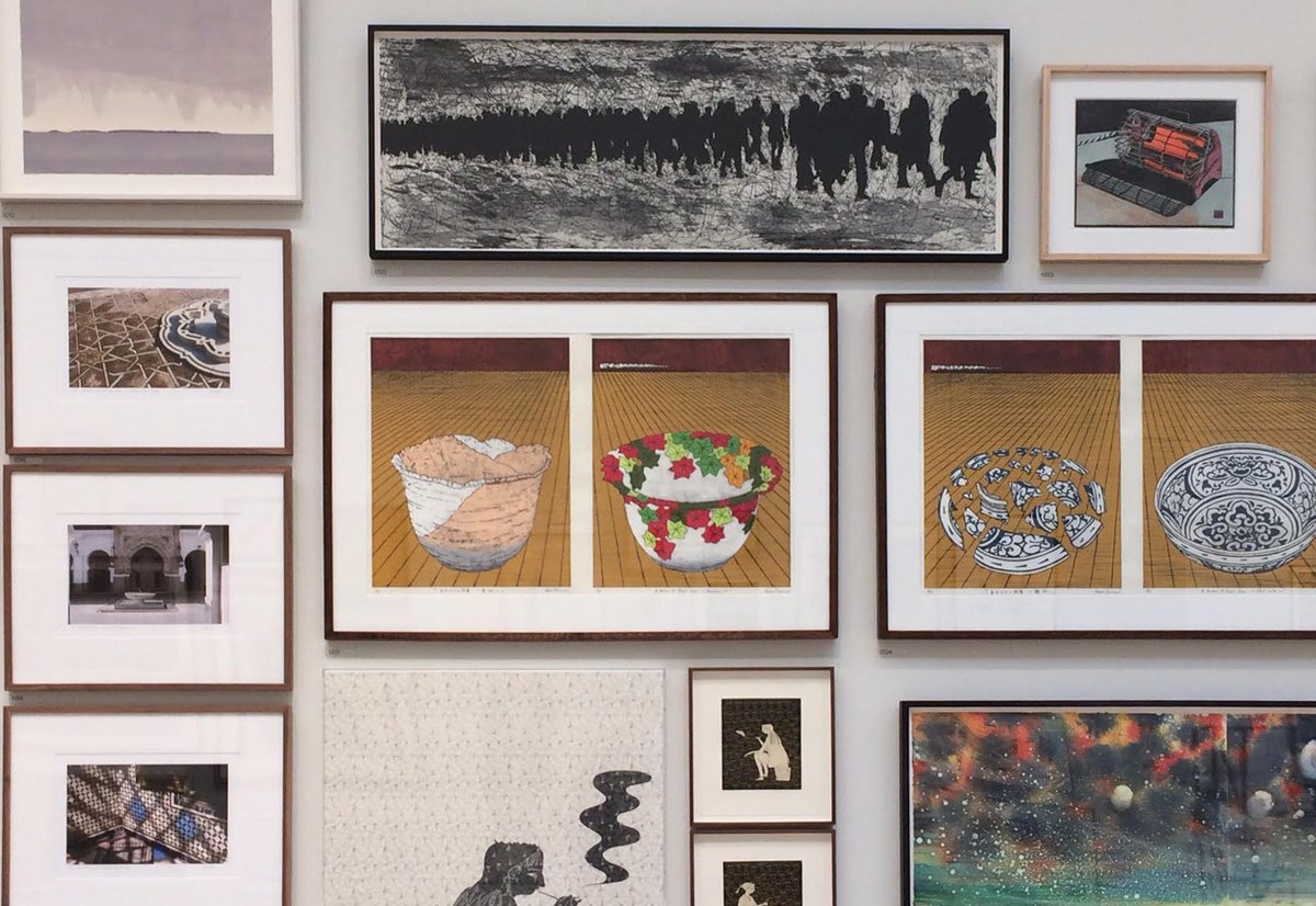 Can you spot the Barton Hargreaves print nestled within the salon hang of the <a href="/royalacademy/">Royal Academy</a> Summer Show? Congratulations to all this year's selected artists. Exhibition runs until 19th August 2018. Catch it while you can!
royalacademy.org.uk/exhibition/sum…
#artist #printtechnician #show