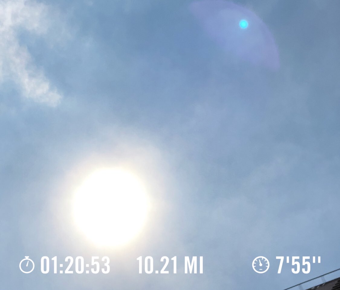 i ❤️ running in the heat.  balmy hot humid weather is my favorite.