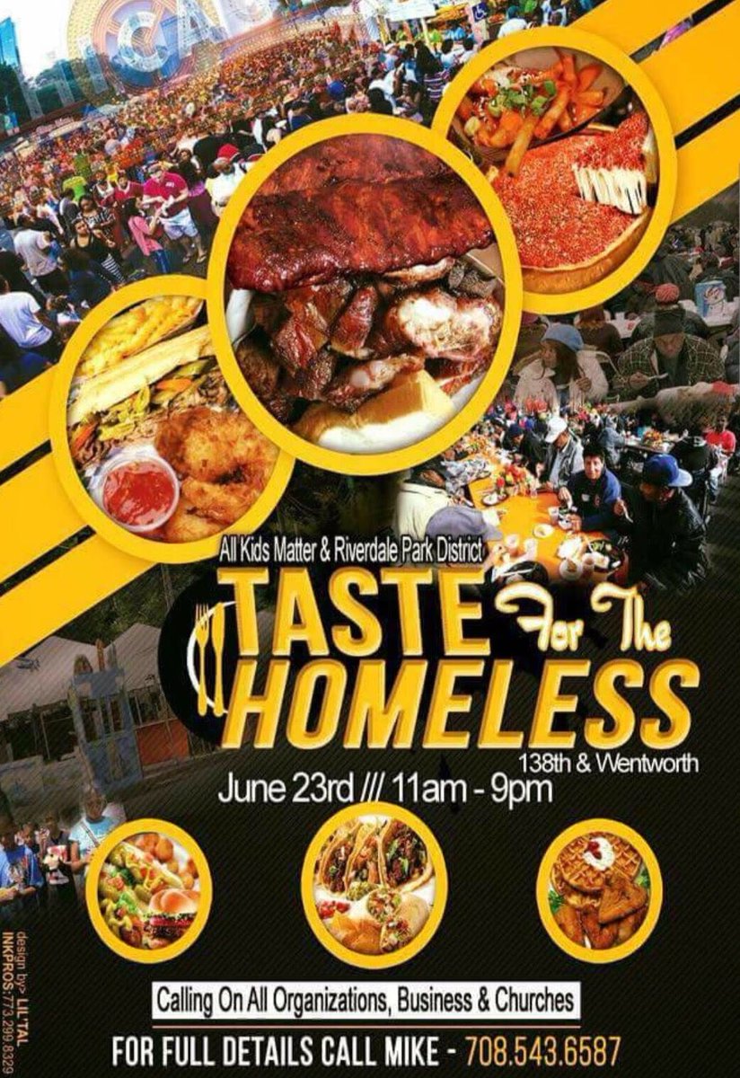 chancetherapper's tweet photo. Calling all organizations, businesses + churches! If you’re looking for a place to volunteer and give back to the homeless here in Chicago, this is the place to be. June 23rd from 11am-9pm. @SocialWorks_Chi will be in attendance serving ... you should too. Pull up. https://t.co/bA2LFDgmDH