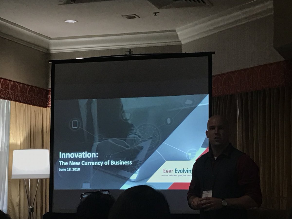 brucegay's tweet photo. .@EverEvolvingBiz Steve Palmer kicks off session on #innovation

#baot #pmot #PSBAWWAS18 #PSBAWWASH @projectworld https://t.co/zQLXAIQ8uz