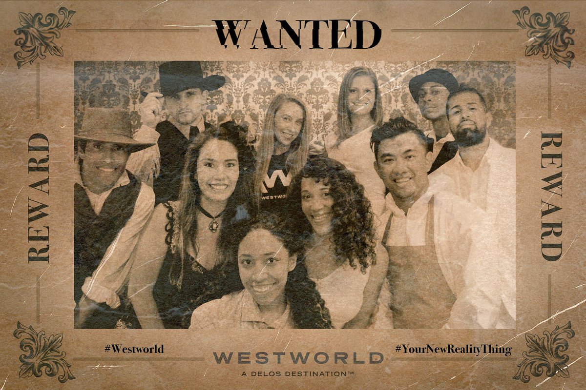 mzsylver's tweet photo. Do we look suspicious? #wanted #westworld #yournewrealitything https://t.co/19hC2CxgE6
