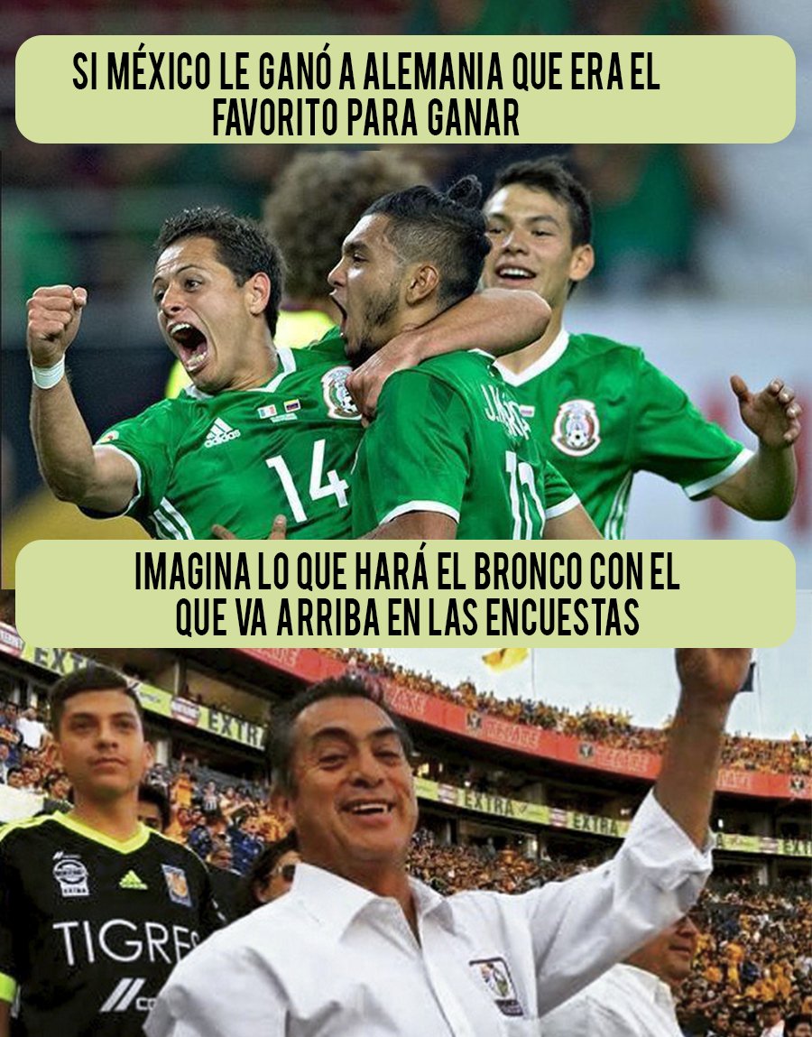 CentralBronca's tweet photo. Con tu voto, lograremos vencer a la tercia maldita 🐎🐎🐎
#ElBronco  #EleccionesMexico  #MexicoVsAlemania https://t.co/zW3KCY1wMR