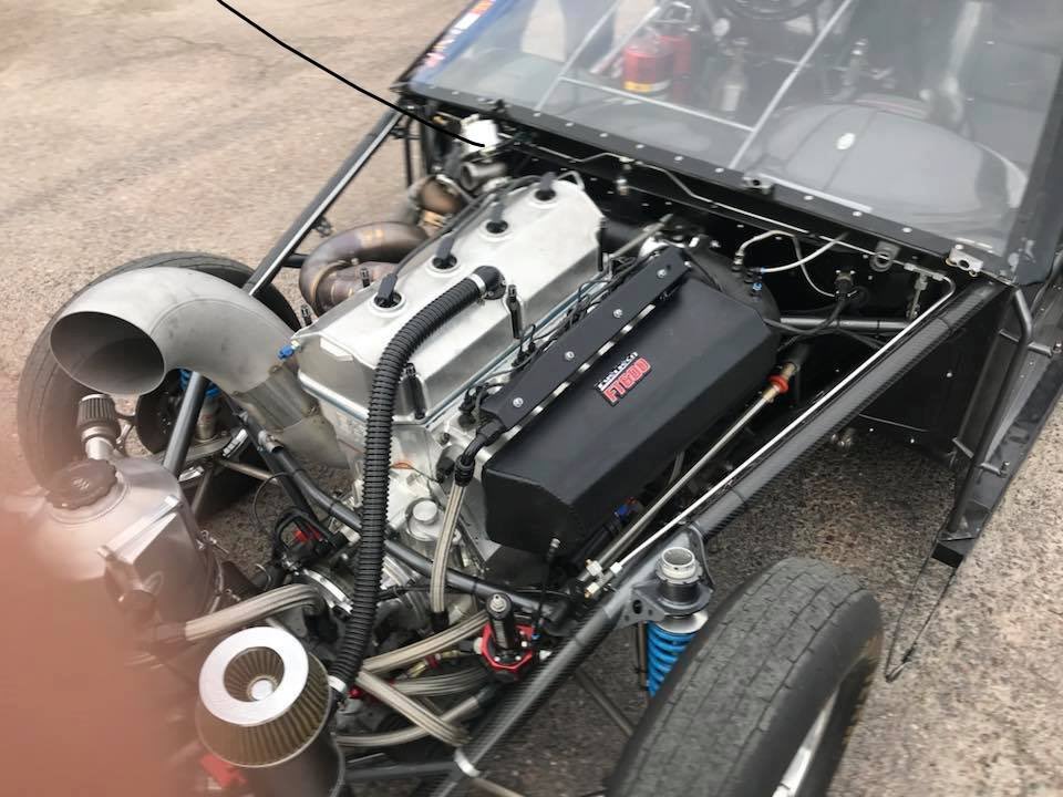 TurbologyLLC's tweet photo. Demi Hemi: this is half a V8. 4.3-liter, 8-valve, SOHC. Revs to 8,800 rpm. 1,689whp at 54psi. Built by #PurePerformanceFactory, thanks to @StavTech for sharing!
•
#turbology #stavtech #chrysler #dodge #mopar #hemi #4cylinder #4cyl #turbo #dragracing #dragrace #sweden #sverige https://t.co/TES3UvTWv5