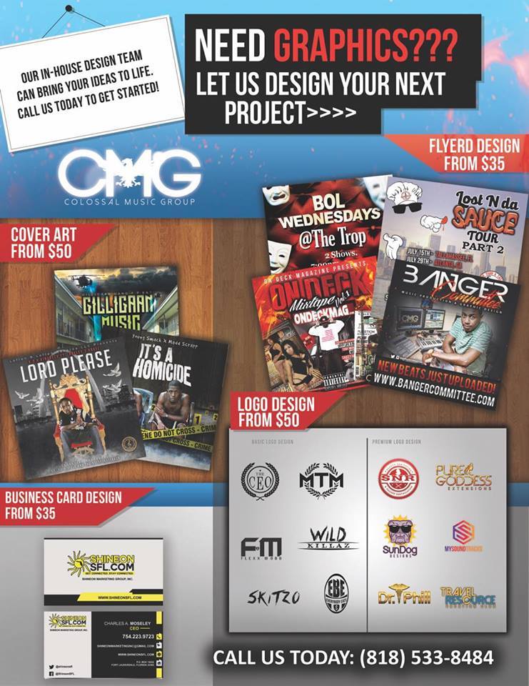 ColossalRecords's tweet photo. If you need professional graphics @ Affordable Price Or Need Your Mixtape uploaded contact us today! DM US! https://t.co/L5lbA0aMNX