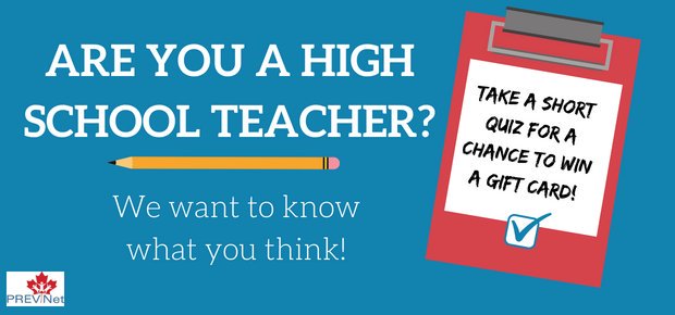 prevnet on twitter canadian high school teachers please share your insights with us before july 31 five minutes and a chance to win a visa gift card - Visa Gift Card Canada prevnet on twitter canadian high school teachers please share your insights with us before july 31 five minutes and a chance to win a visa gift card - Visa Gift Card Canada