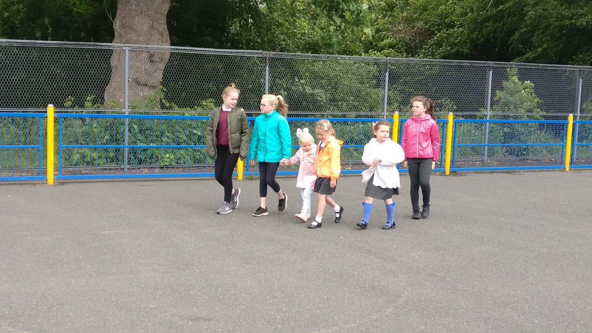 WestquarterP6's tweet photo. Joint playtime with Primary 1 and our nursery buddies today. 😊 #transition @WNurseryClass https://t.co/zysQO7xi8E