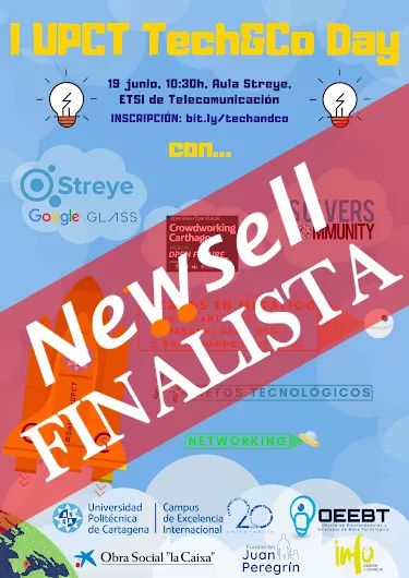 Newsellesp's tweet photo. ¡Traemos muy buenas noticias!
Hemos sido seleccionados para la final de Solvers Community organizada por @Emprende_UPCT y la @UPCTnoticias
Mañana, Martes 19 a las 10:30 estáis invitados a la Final de Solvers Community para ver nuestro Pitch y conocernos.
#Newsell #Cartagena https://t.co/D2vwu2LSZh
