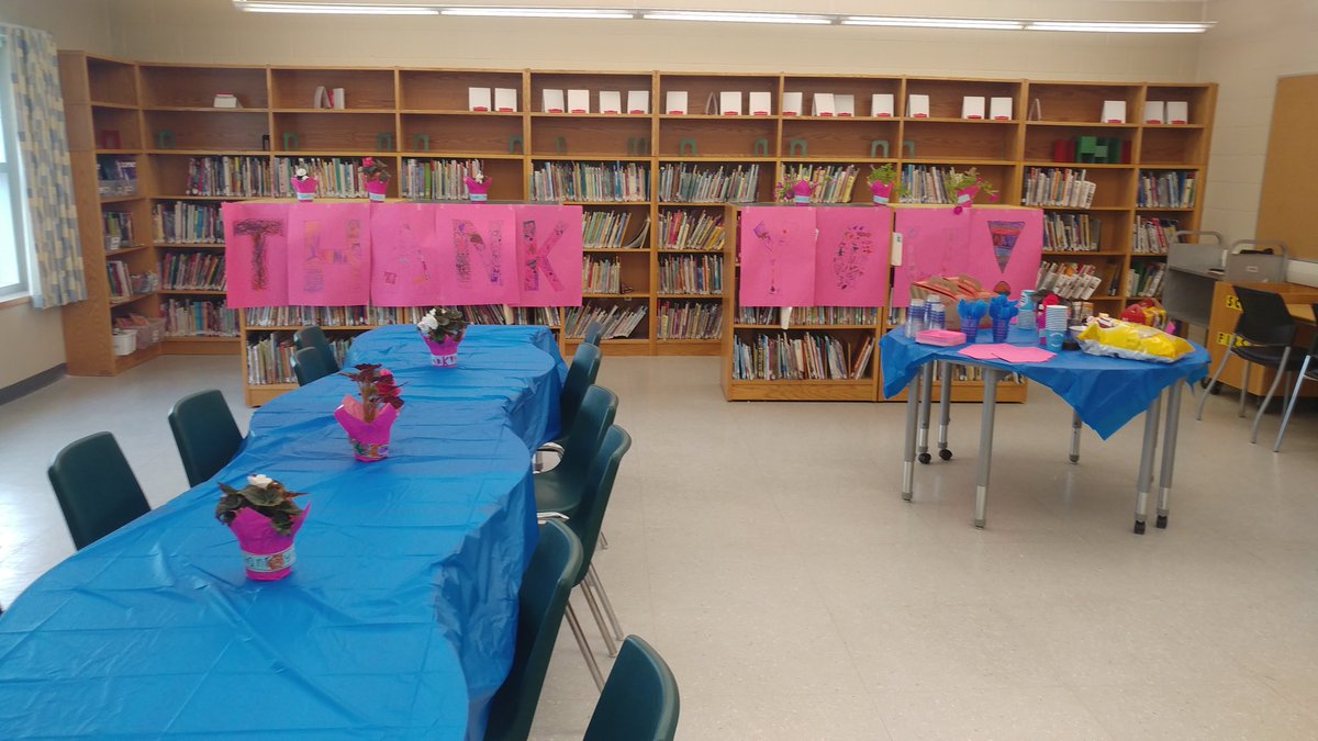 mrskingma's tweet photo. We had a wonderful turn out for our volunteer tea today! Thank you volunteers for all you do @CobblestoneES ! We couldn't do it without you! @GEDSB https://t.co/dOmgdKX5A1