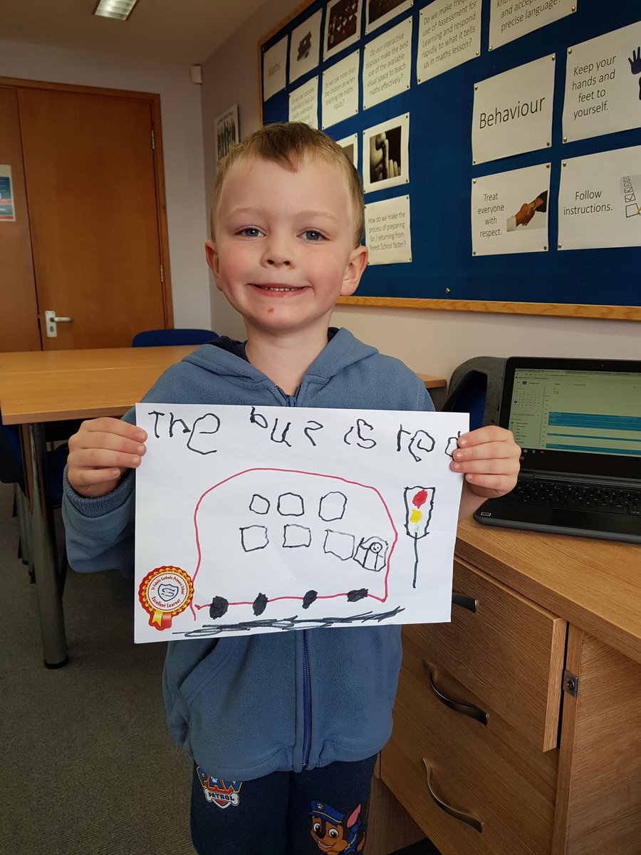 headstfidelis's tweet photo. How about this for some independent writing in the Nursery today? #Nursery #excellentwriter https://t.co/LXwXIvrFPC