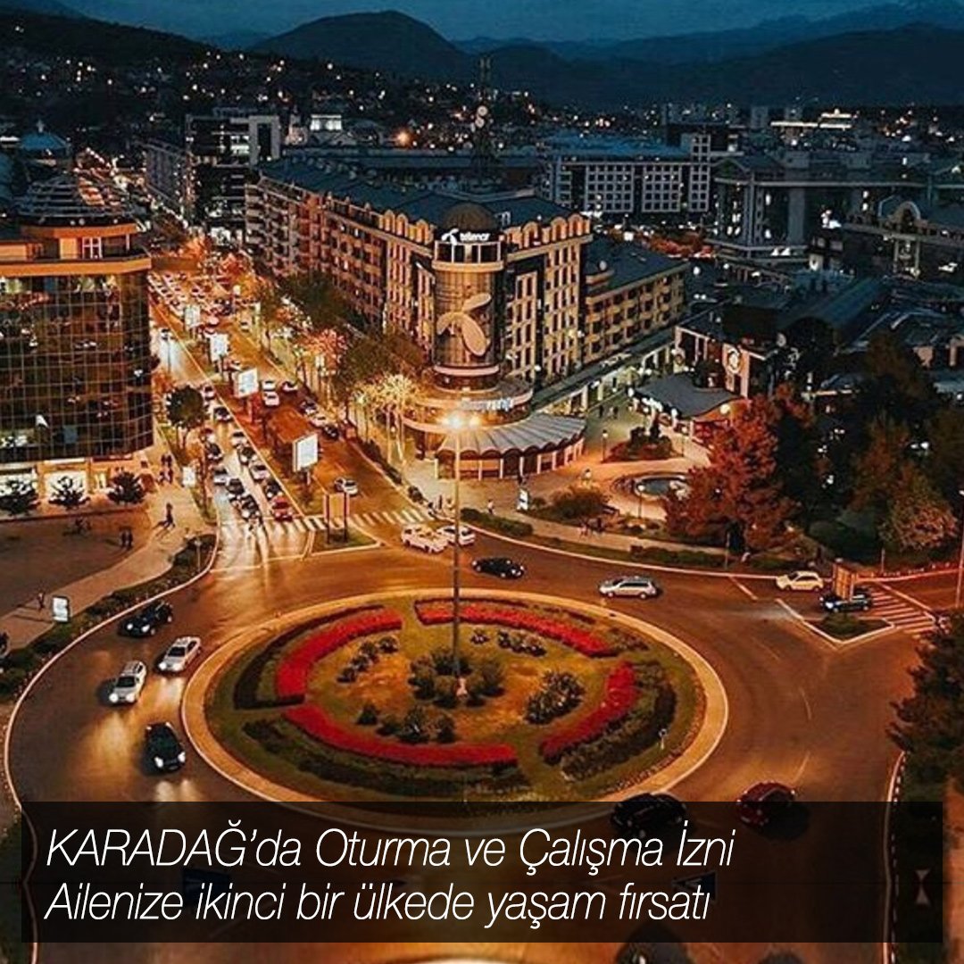 Avrupa'nın en yeni ülkesi Karadağ'da "Oturma ve Çalışma İzni" alabilirsiniz. Eşinizi ve çocuklarınızı da dahil edebilirsiniz.
Bilgi için DM gönderebilir  sitemizi ziyaret edebilirsiniz.
bit.ly/gvs-02
#karadağ #montenegro #goldenvisa #yurtdışıoturum #yurtdışıyaşam