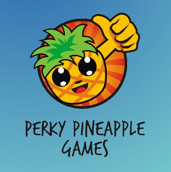 tabletopmuse's tweet image. Liking my new logo for Perky Pineapple Games