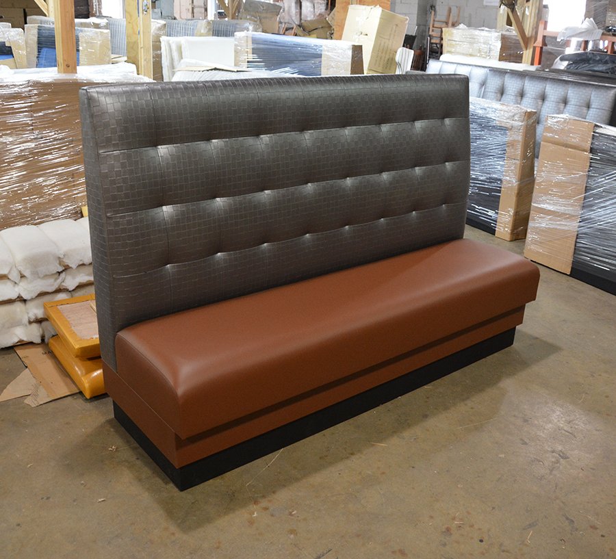 MaxsunGroup's tweet image. Bun Tufted Booths for Dharani South Indian Cuisine! #booth #banquette