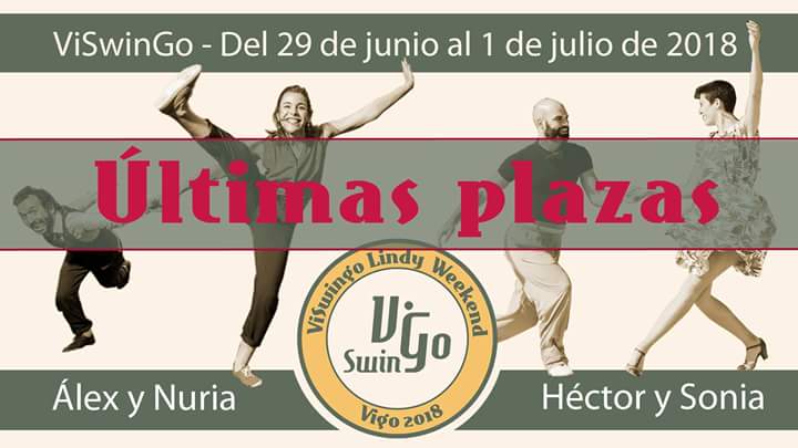 🚨ÚLTIMAS PLAZAS PARA LAS CLASES DEL VISWINGO🚨
¡Corre que vuelan!
👉 Lindy Hop
-Fats Waller➡2 Leaders
-Cab Calloway➡2 Parejas
-Duke Ellington➡1 Follower
👉Authentic Jazz
-Ella Fitzgerald➡COMPLETO!
-Billie Holiday➡5 plazas
No olvides tu Party Pass:
mayeuswing.com/inscripciones-… 😉