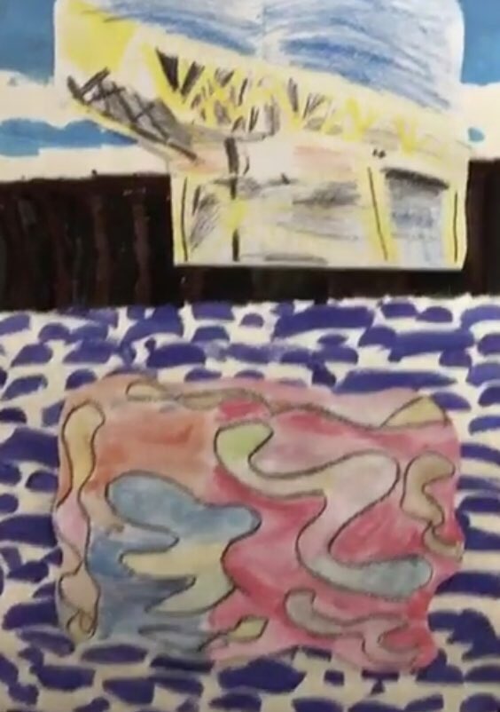 CustomsHouseLP's tweet photo. .@tcfcharity have helped 8 young artists put on an exhibition inspired by the Tyne. They’ve drawn, painted, laughed &amp; smiled. Thanks to our artist @DavidGWilkinson. We believe every child has the right to be happy, safe and have a sense of belonging @thecustomshouse https://t.co/cgDTqaztFY