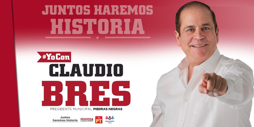 claudiobresofic's tweet photo. Vota este 1 de julio. #JuntosHaremosHistoria #YoConBres #MeConocesBien https://t.co/Le94LIX0qO