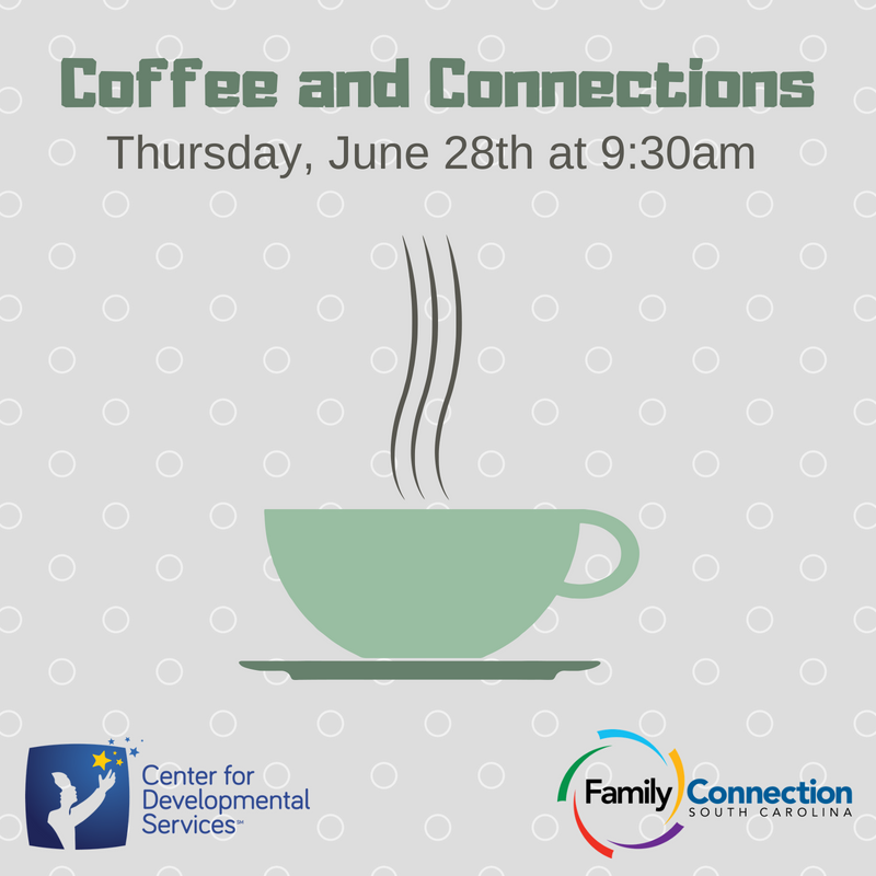 Fam_Con_SC's tweet image. Join us for Coffee and Connections at CDS on Thursday, June 28 at 9:30am. #MakingConnection #greenvillesc  @CDSpartnership