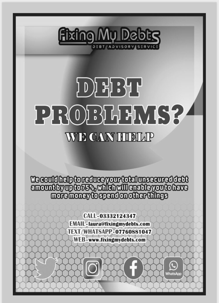 FDebts's tweet image. Debt Help Scotland #Fixingmydebts