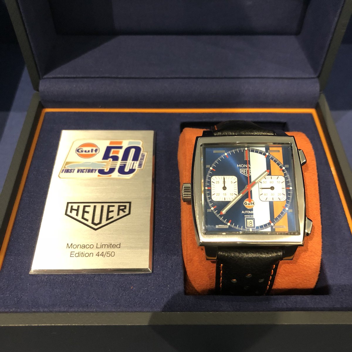 TAG Heuer Monaco Gulf Special Edition Watch Review | aBlogtoWatch