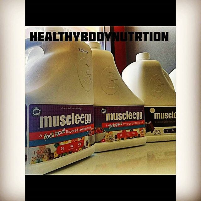 TeamHBN's tweet photo. @healthybodynutrition -  Get your favorite flavor while it lasts -  What is MuscleEgg

MuscleEgg is the world's first flavored egg white protein drink! It is protein in it's most natural form: pure liquid egg whites that have been double-pasteurized for safety, homogenized f… https://t.co/d6vKrr1yM5