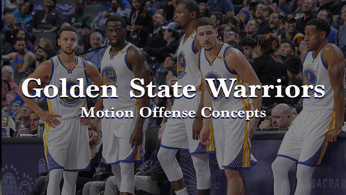 HalfCourtHoops's tweet photo. Golden State Warriors Steve Kerr Motion Offense Clinic &amp; Playbook:

https://t.co/sn1LOaAG7m https://t.co/9QnwuGgtkx