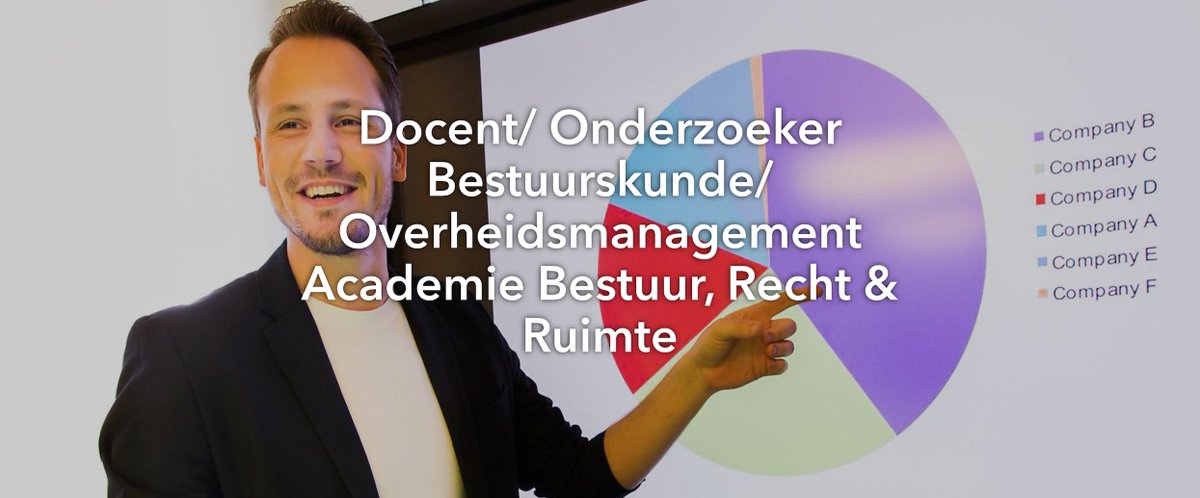 #Vacature: Docent/Onderzoeker Bestuurskunde/Overheidsmanagement Academie Bestuur, Recht &amp; Ruimte saxion.to/2JW2U7Y