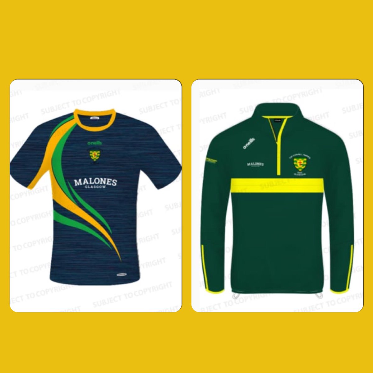 We will be taking orders for the new training gear at the club development meeting tomorrow night.

T-shirt: £24 Adults and £20 kids
Zipper: £40 Adults and £30 kids

Hope to see as many there as possible 💛💚

buff.ly/2JTTWER