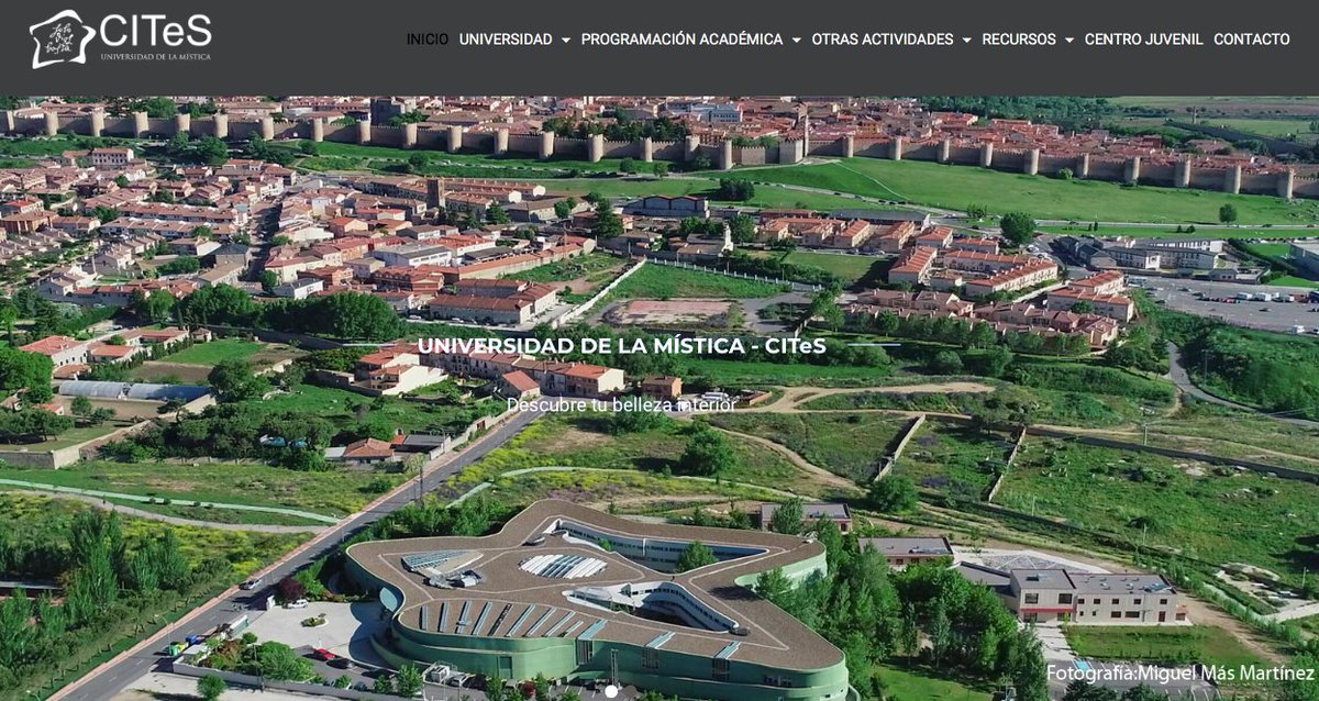 CITeS - Universidad de la Mística on Twitter: &quot;Nueva foto de la portada en  la https://t.co/8sEOkZLLgV ¡Primavera de Ávila en su plenitud!… &quot;