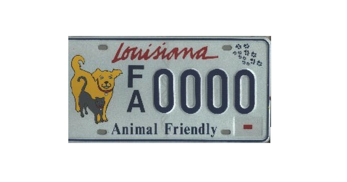 ABCCovington's tweet image. Do you love animals? If so, we have the #specializedlicenseplate for you! Check out our "Animal Friendly" #licenseplate. #animalfriendly