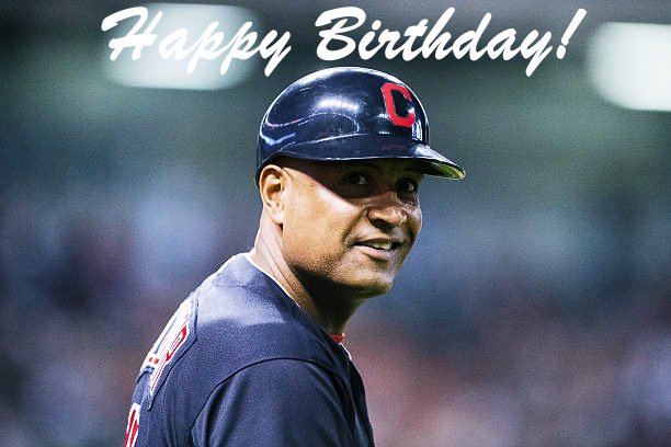 Happy birthday to client and friend, Sandy Alomar Jr.! 