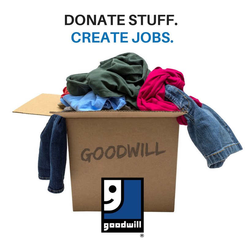 GoodwillChatt's tweet photo. When you donate to Chattanooga Goodwill locations in SE Tennessee and NW Georgia you help us create opportunities people in need. Find a donation center near you. https://t.co/DVN7Nl5T84 #supportgoodwill #goodwillchatt https://t.co/tjh7VUwWT0