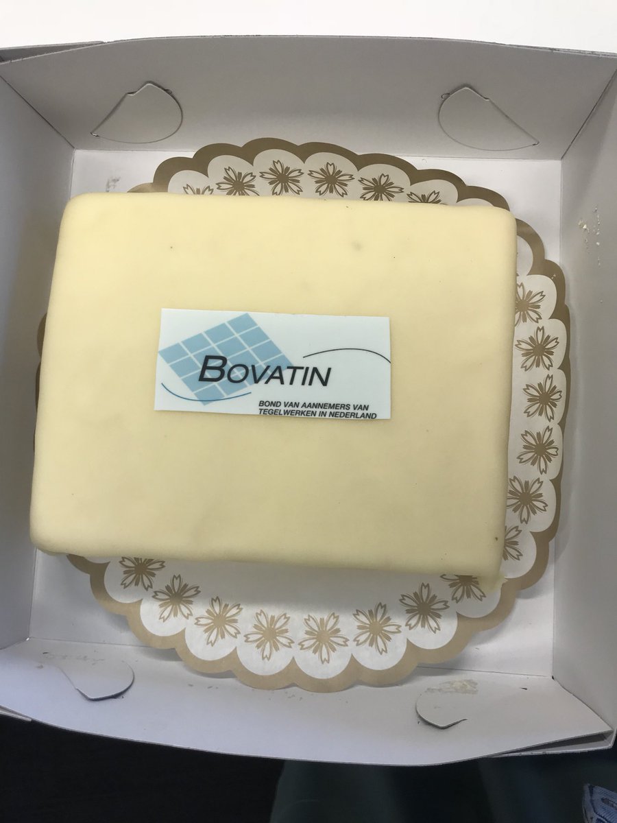 Lekker! #makkelijkzat <a href="/bovatinfo/">bovatin</a> bedankt voor de heerlijke taart! #Coba