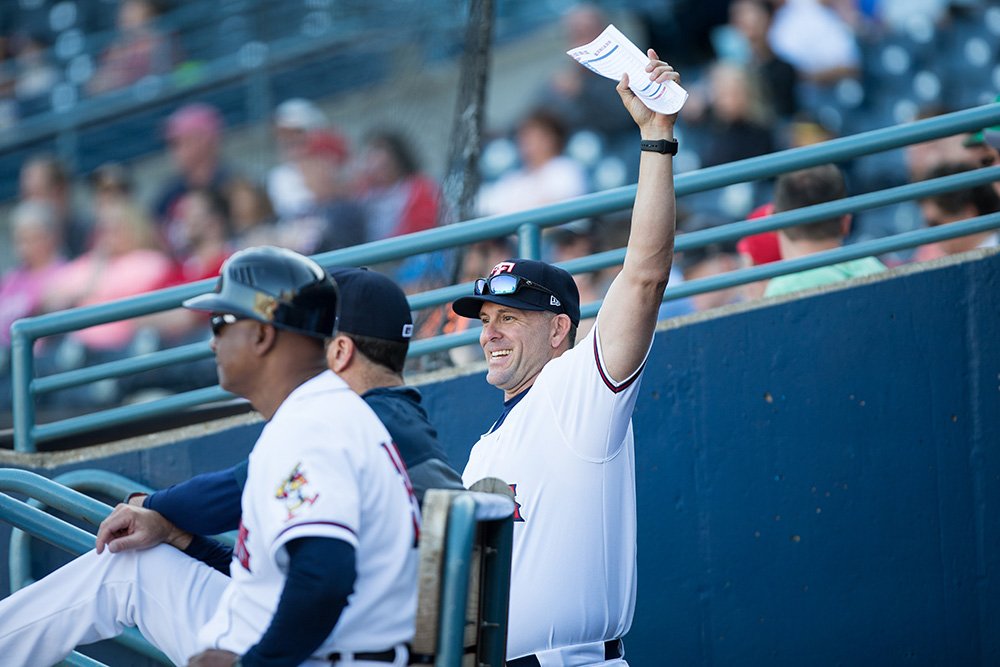 Happy birthday to our manager, Doug Mientkiewicz! 