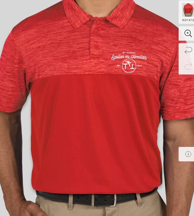 EpsilonHexaton's tweet photo. Get your Epsilon vs Hexaton Tournament tix (golf or river) before July 15 to get one of these awesome polos! https://t.co/5MPdAXeYbf https://t.co/Jp37teb14Y