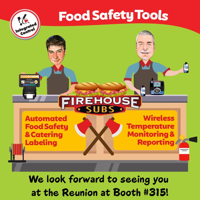 goicc's tweet photo. We're at the #FirehouseSubs @FirehouseSubs reunion this week Booth #315 Come on by to see the best solutions for Automated #FoodSafety &amp; #Catering #Labeling and #WirelessTemperatureMonitoring visit https://t.co/LQh4LDm4Ca for more info. https://t.co/uZjqXmIbLy