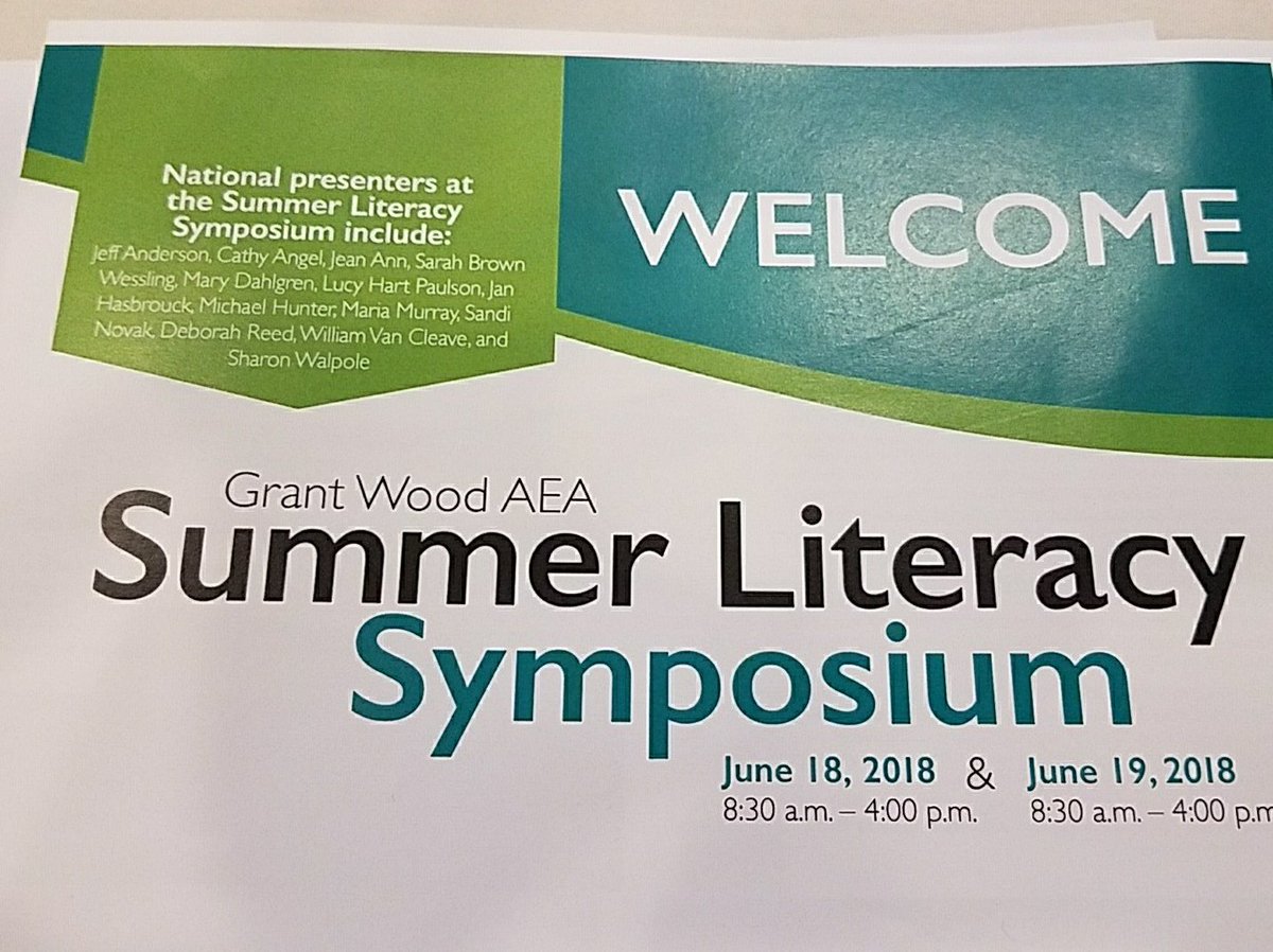 MrsCmanos's tweet photo. When the learning is so good you wish it wasn't summer so you could try it out sooner! #GWAEAlit https://t.co/Sbr0TwesXt