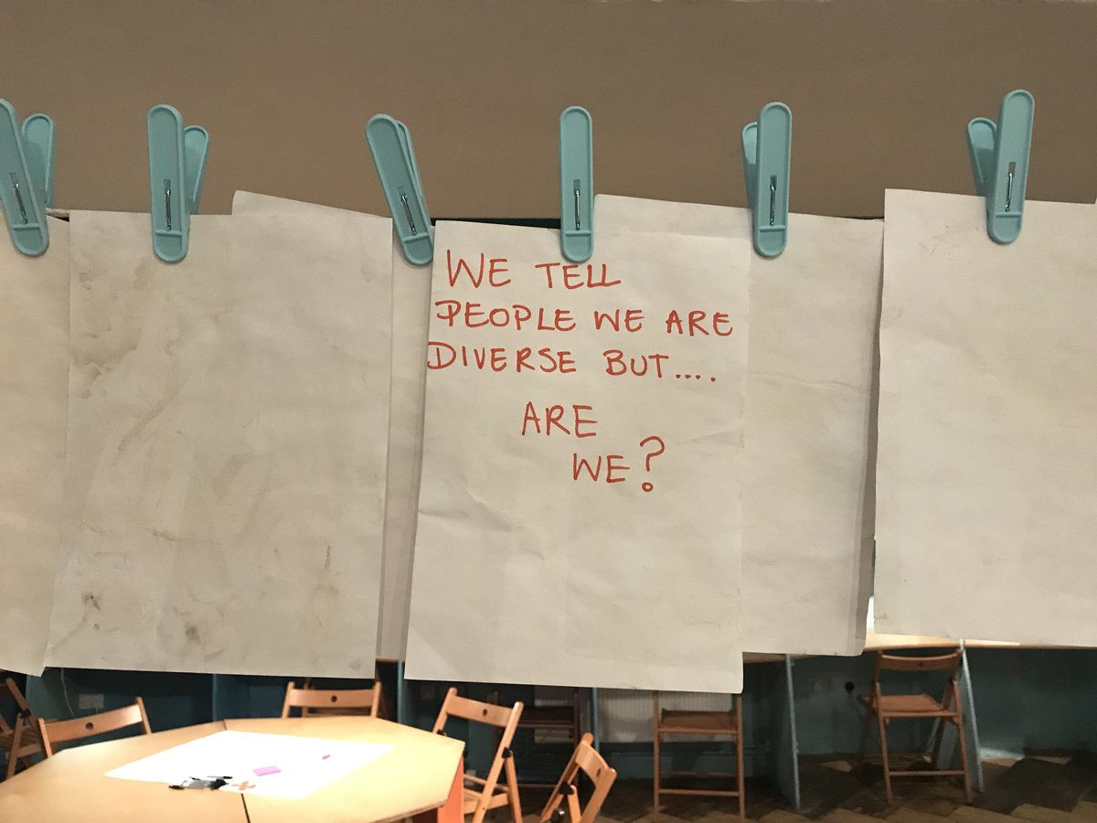 shakediversity's tweet photo. Diversify dinner happening now! We tell people we are diverse but.. Are we? https://t.co/Zq5ssZ0TZ3