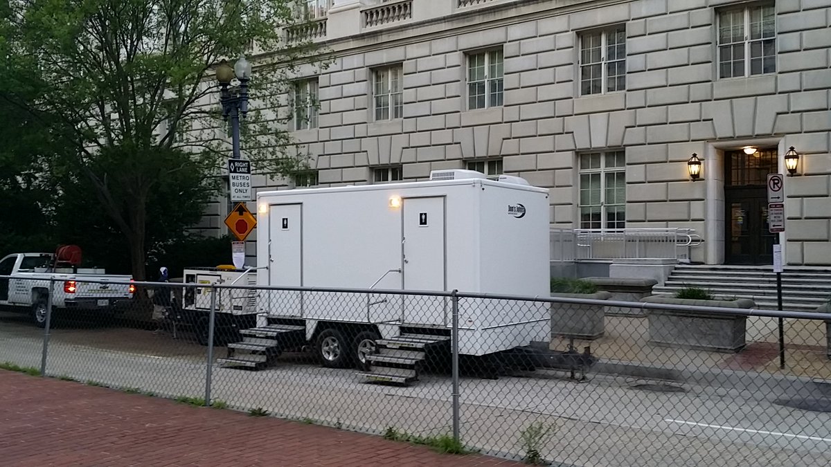 Dons_Johns's tweet photo. When the world is in peril, even #WonderWoman needs a #restroom...She trusts @Dons_Johns to save the day!!!!

We are so honored (and excited!) to be a part of this movie shoot! #WonderWoman1984 @WonderWomanFilm https://t.co/vcZlqlXDNY