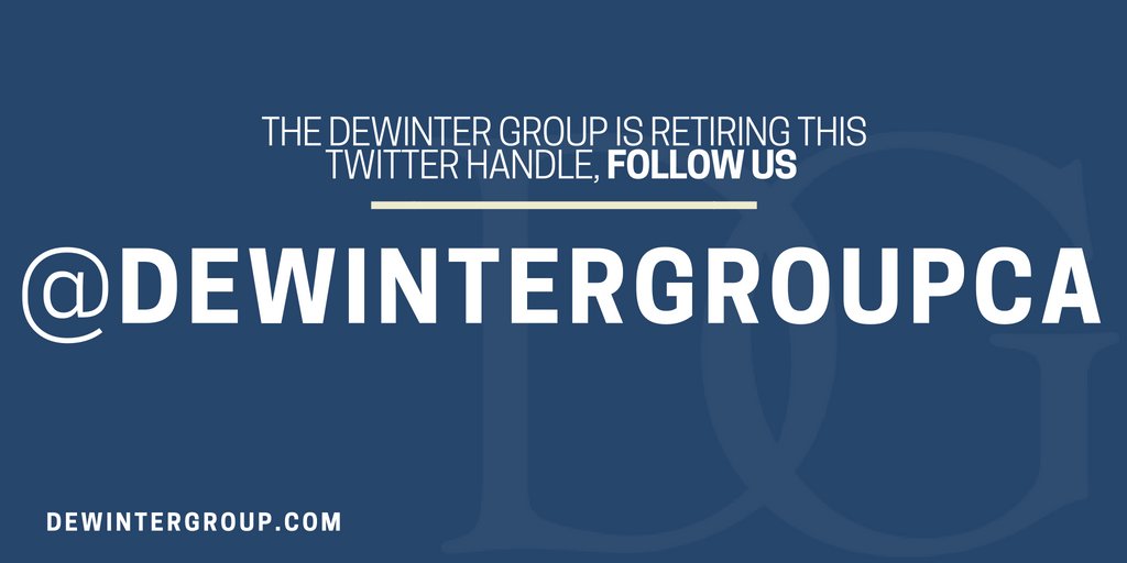 DWGTechnology's tweet image. The DeWinter Group is retiring this twitter handle and rolling all news and announcements under our corporate account! Make sure to follow us at @DeWinterGroupCA for the latest Bay Area Tech hiring news, opportunities and more!